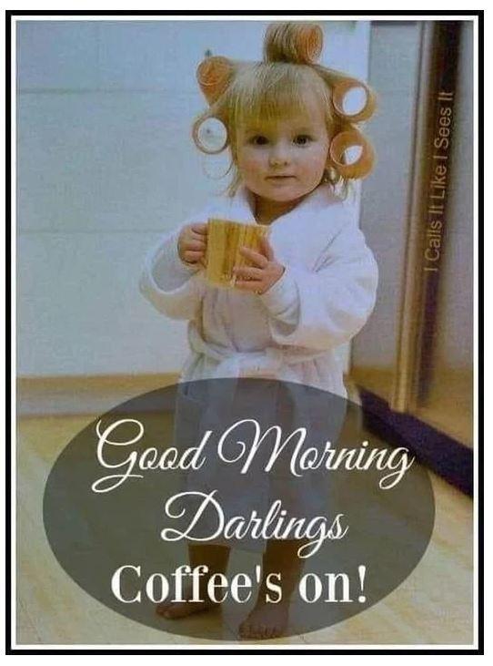 coffee's on